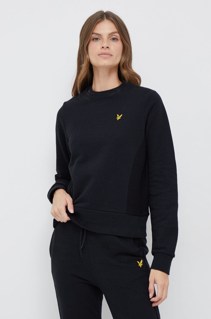 Lyle & Scott pamut melegítőfelső sötétkék férfi sima - Pepit.hu