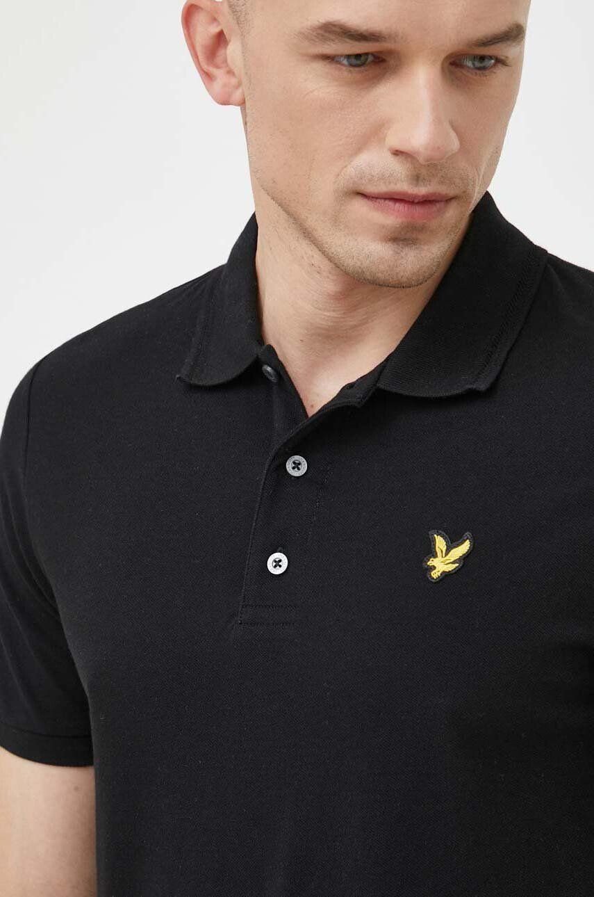 Lyle & Scott pamut póló zöld sima - Pepit.hu