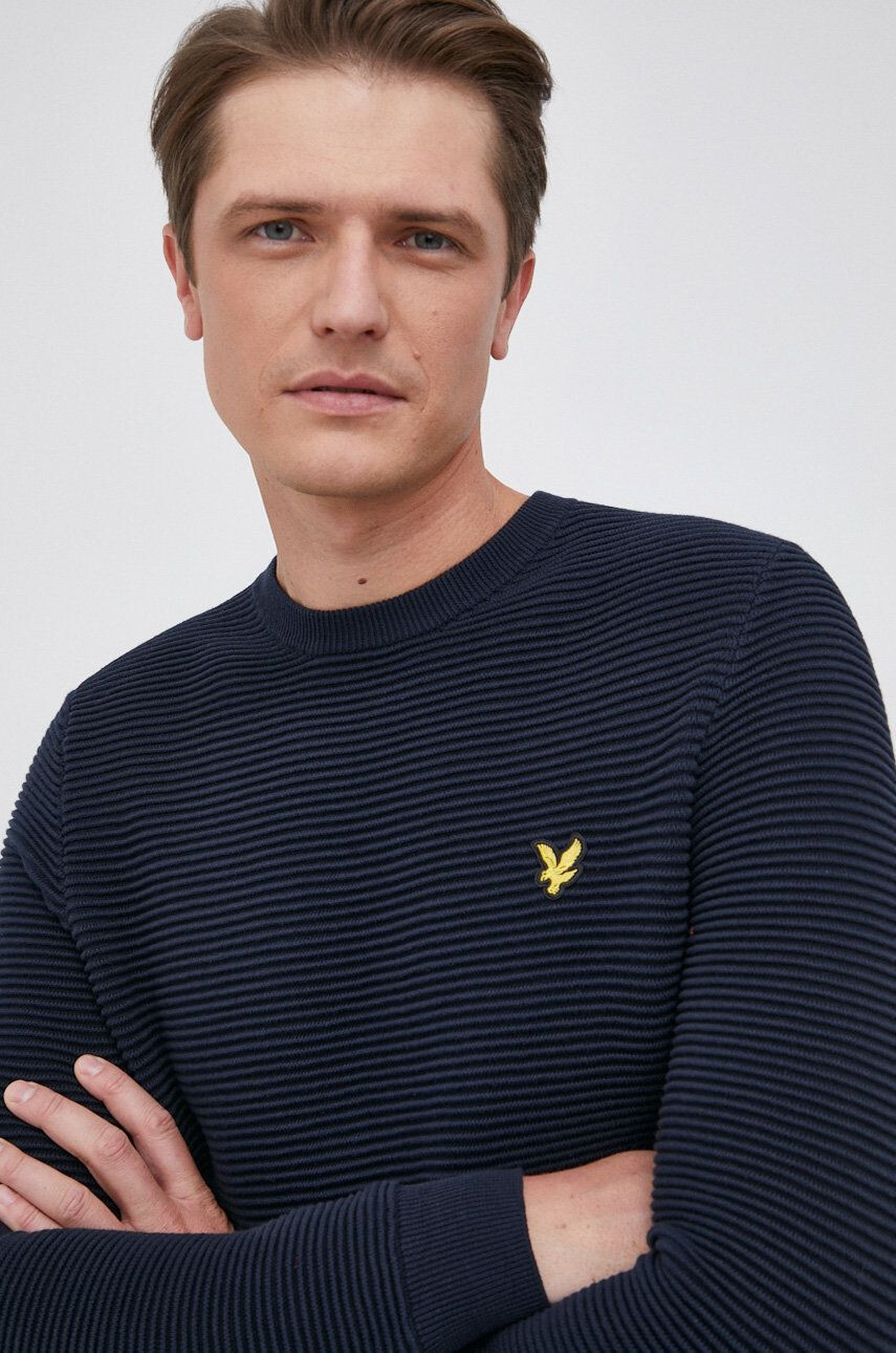 Lyle & Scott pamut pulóver - Pepit.hu