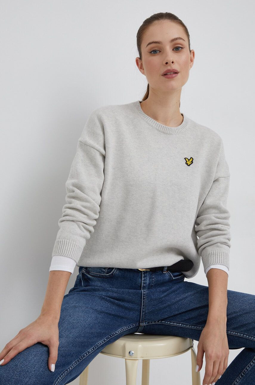 Lyle & Scott pamut pulóver - Pepit.hu