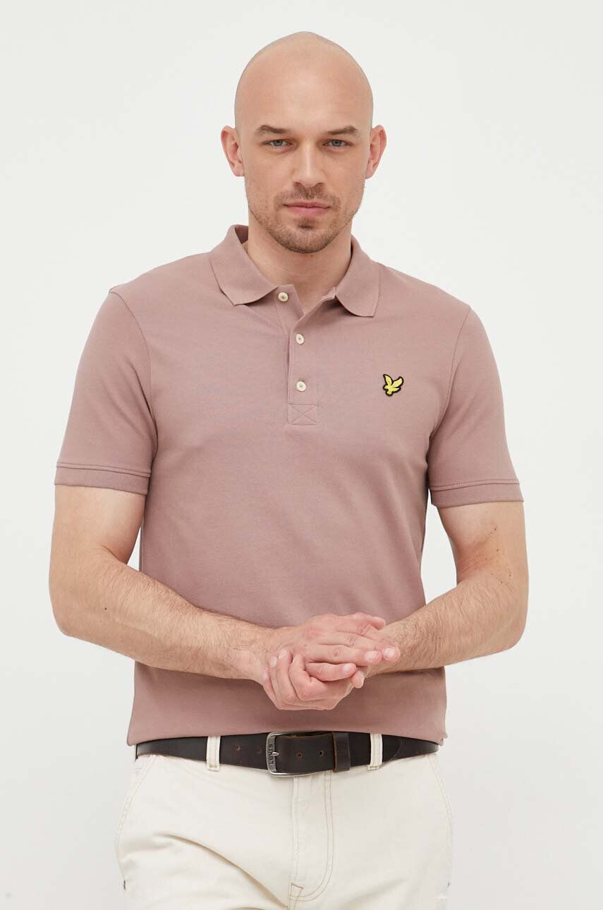 Lyle & Scott poló szürke férfi sima - Pepit.hu