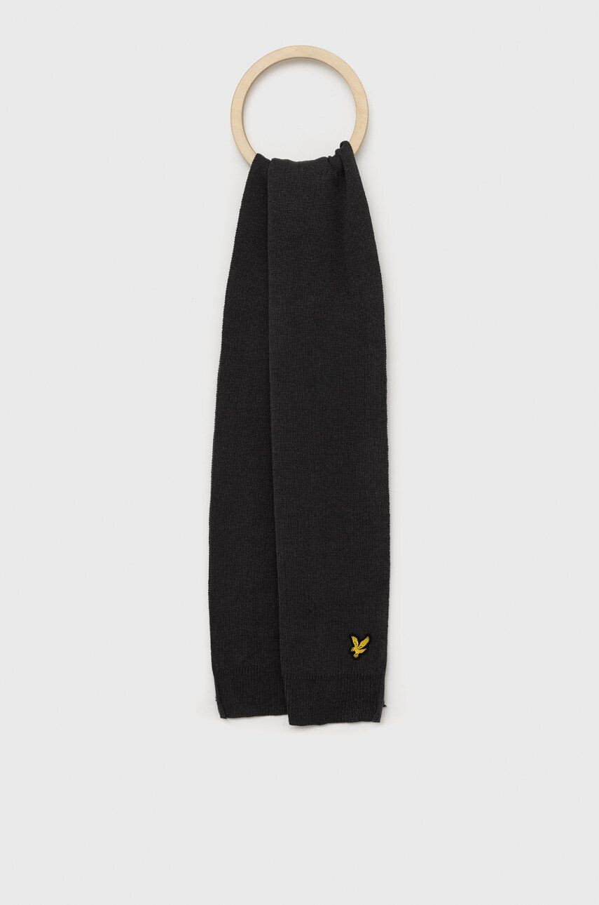 Lyle & Scott sál szürke sima - Pepit.hu