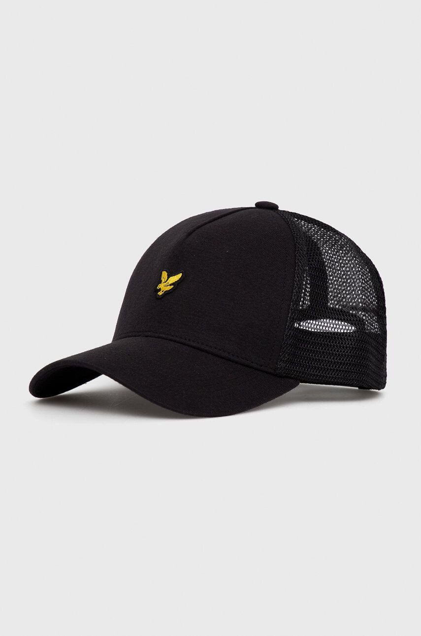 Lyle & Scott sapka fekete sima - Pepit.hu