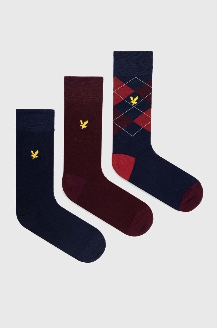 Lyle & Scott zokni 3 db - Pepit.hu