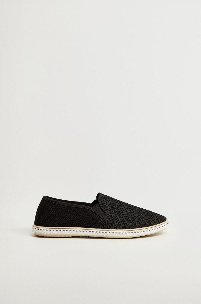 Mango Man espadrilles fekete férfi - Pepit.hu