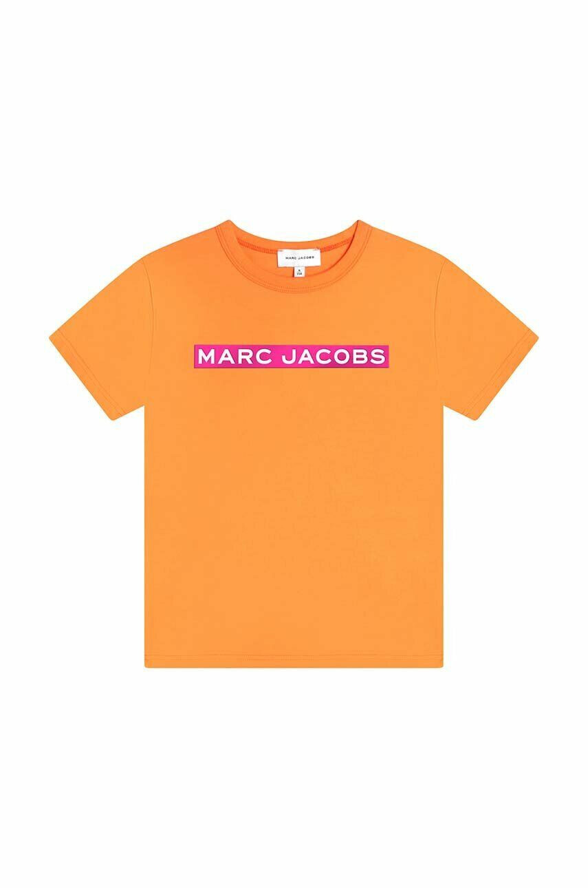 Marc Jacobs gyerek pamut póló narancssárga - Pepit.hu