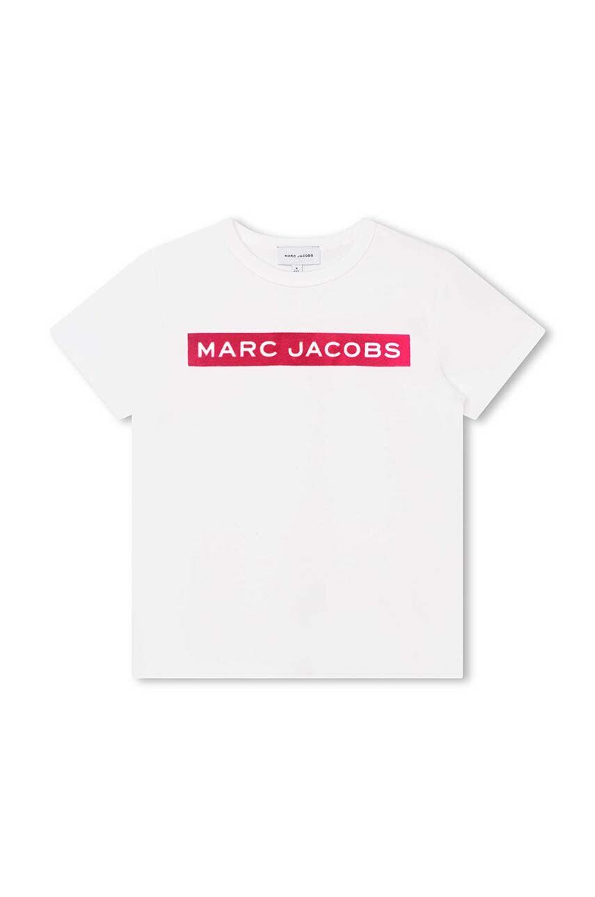 Marc Jacobs gyerek pamut póló fehér - Pepit.hu