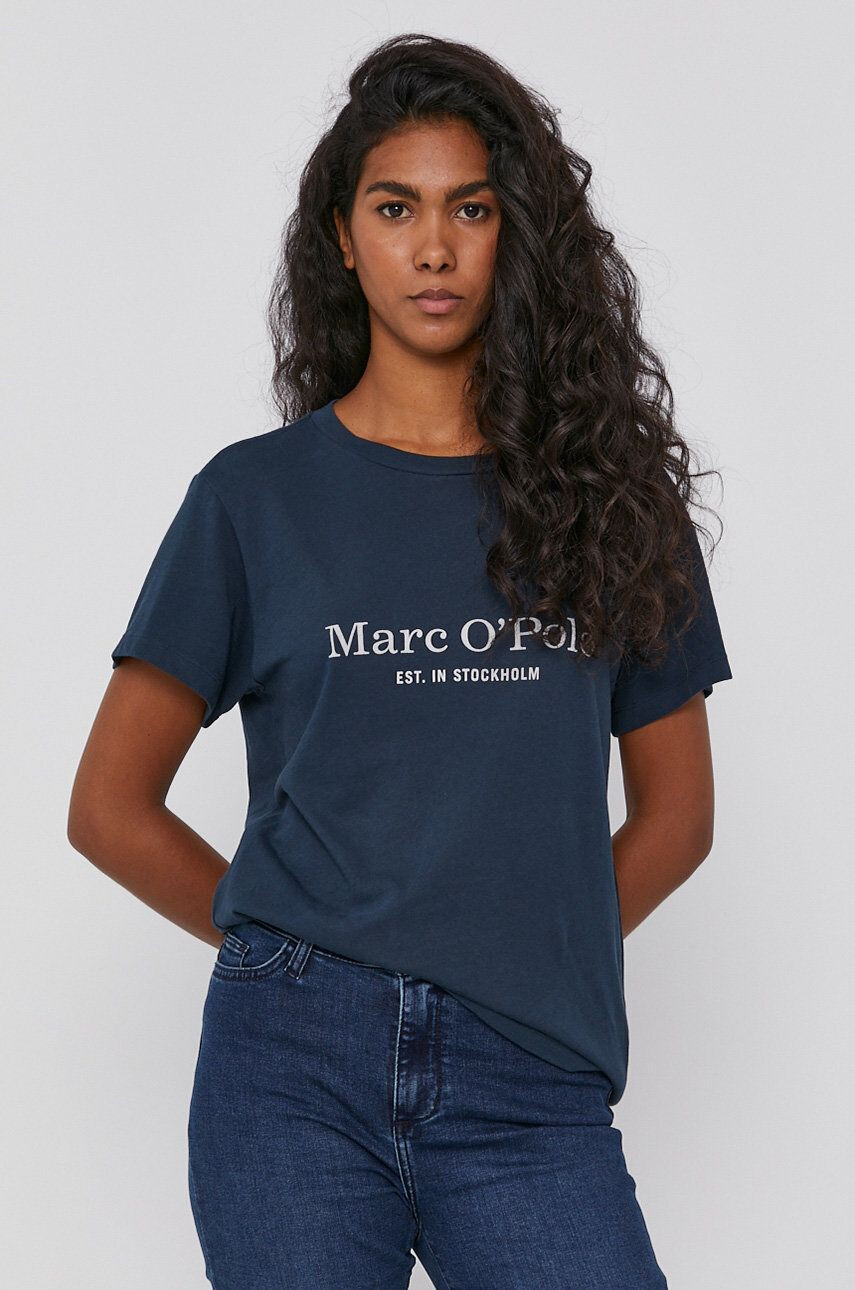 Marc O'Polo t-shirt női kék - Pepit.hu