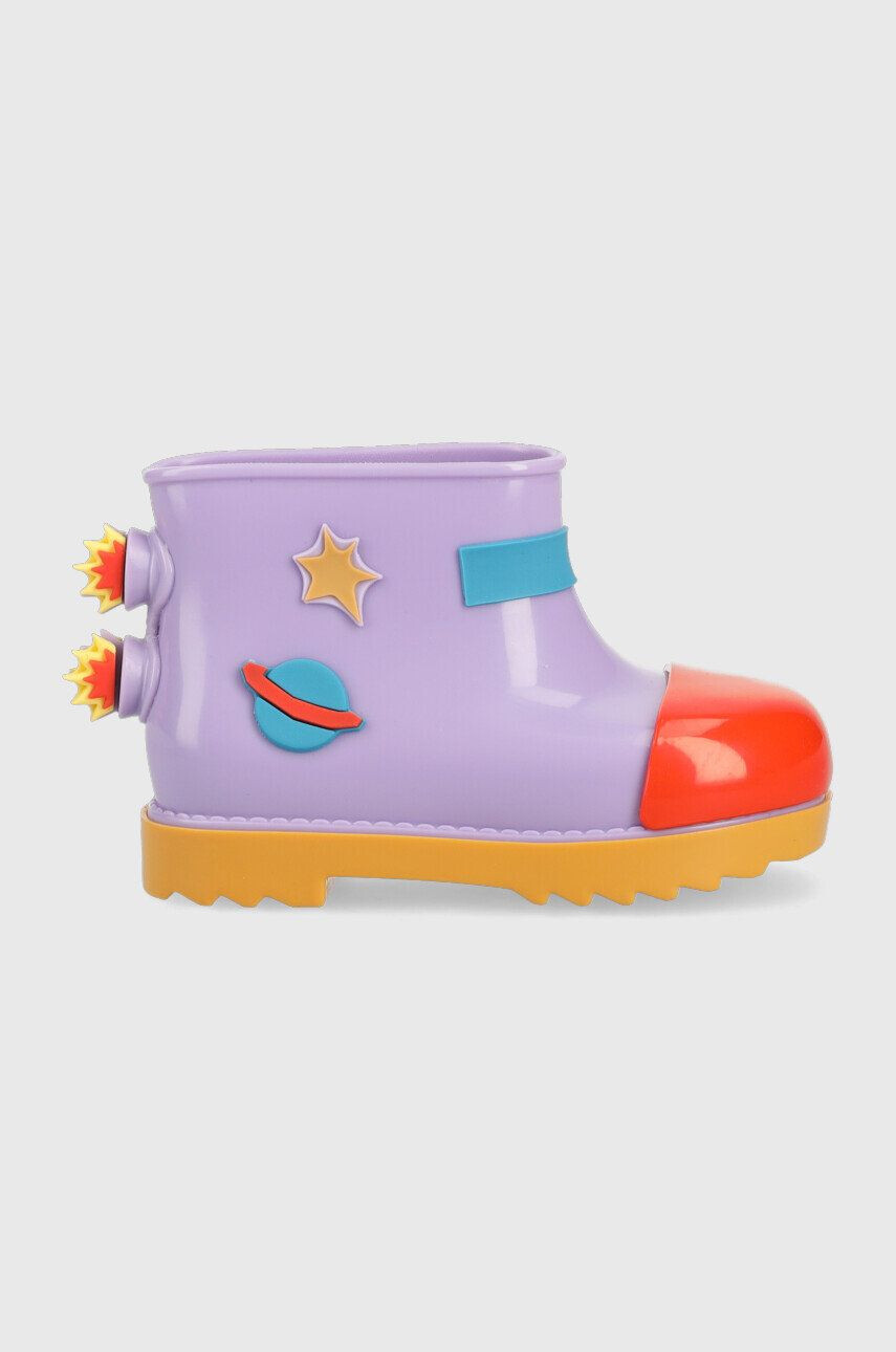 Melissa gyerek gumicsizma Rain Boot + Fabula Bb lila - Pepit.hu