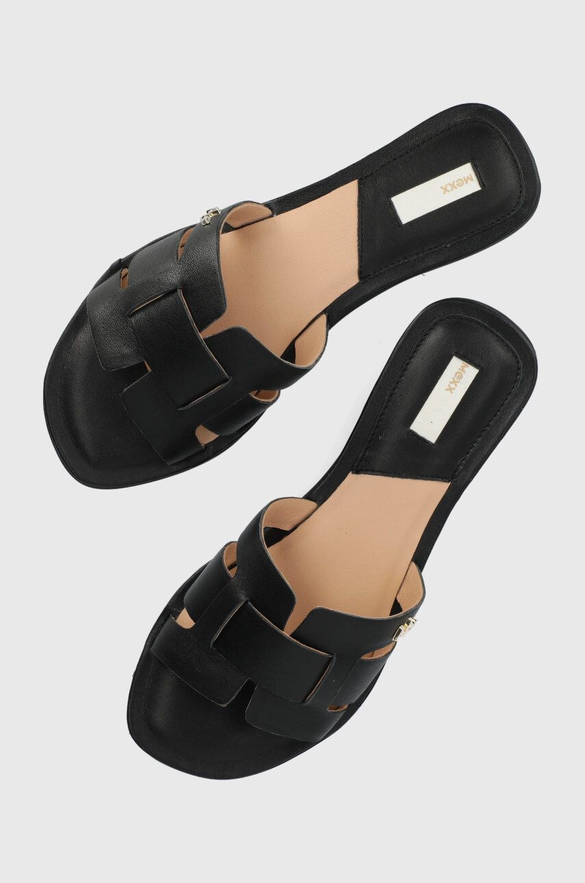 Mexx bőr papucs Sandal Jacey barna női - Pepit.hu