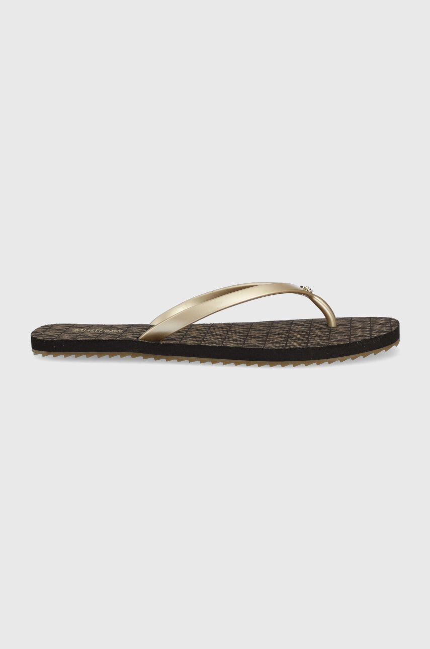 MICHAEL Michael Kors flip-flop Jinx Flip Flop barna női lapos talpú - Pepit.hu