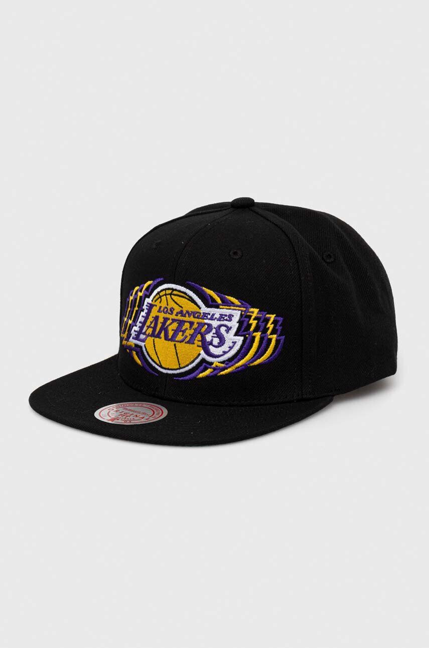 Mitchell&Ness baseball sapka Los Angeles Lakers fekete nyomott mintás - Pepit.hu