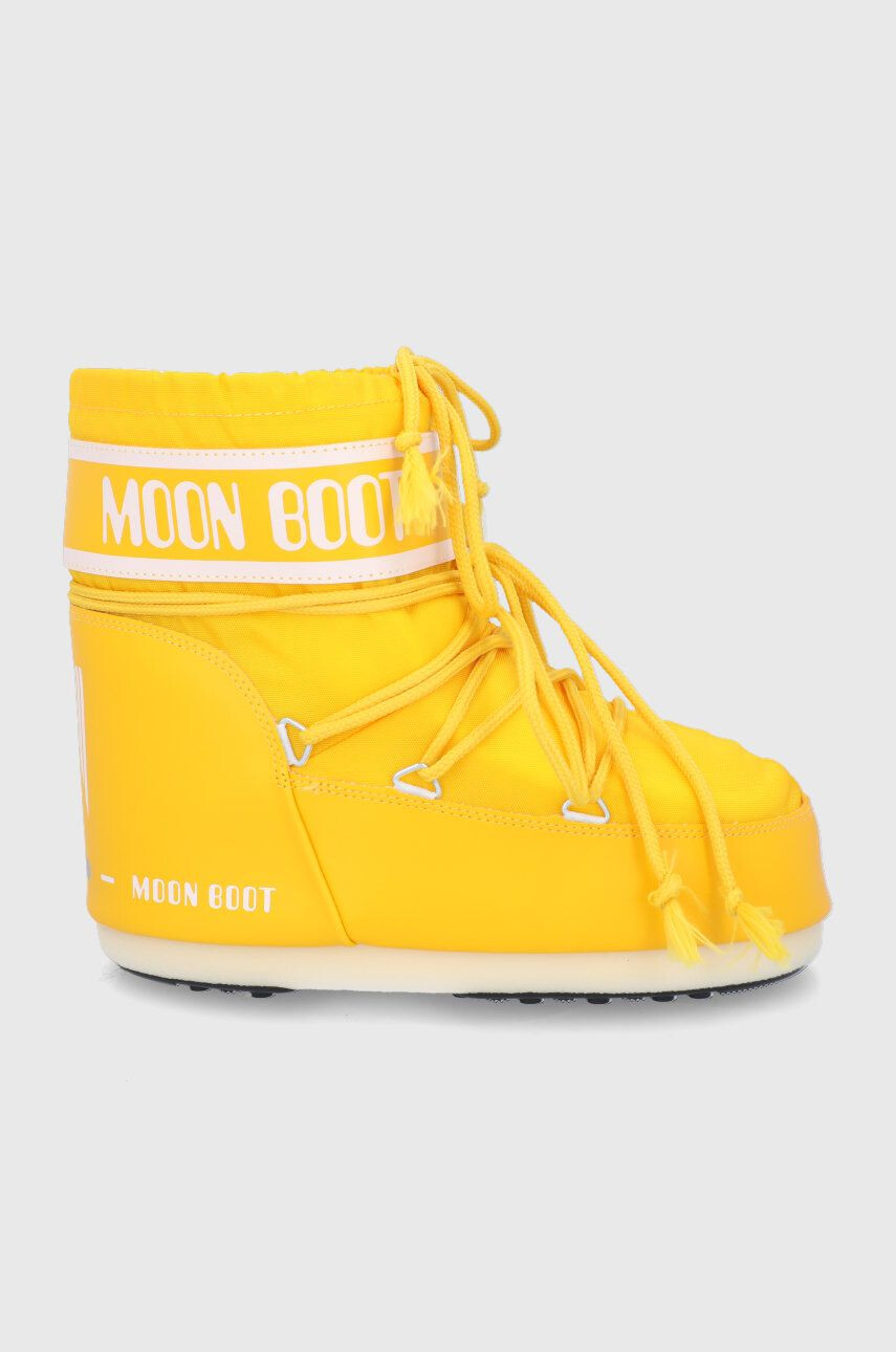 Moon Boot hócipő sárga - Pepit.hu