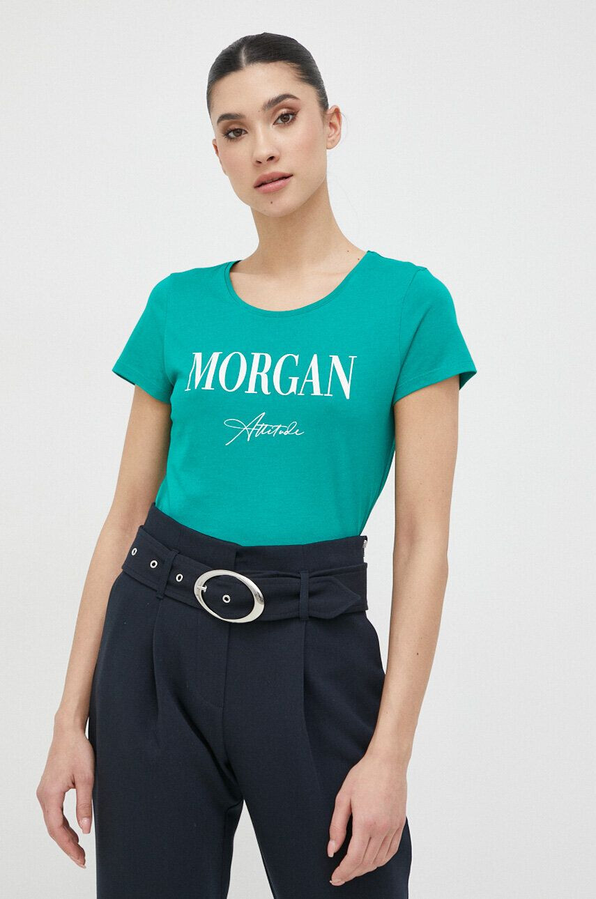 Morgan t-shirt női zöld - Pepit.hu