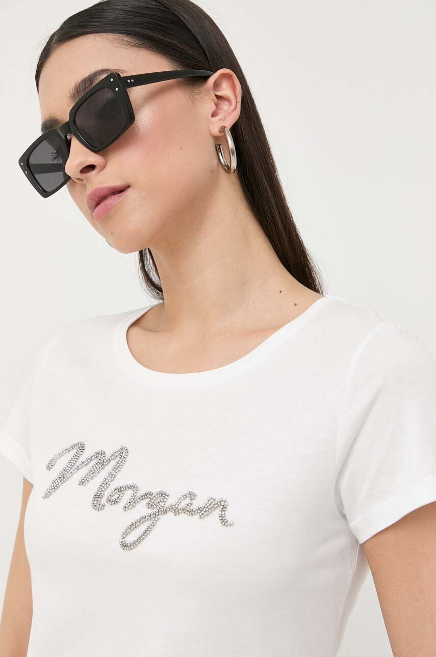 Morgan t-shirt női fehér - Pepit.hu