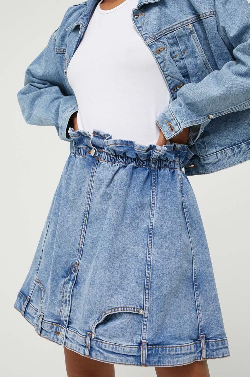 Moschino Jeans farmer szoknya mini harang alakú - Pepit.hu