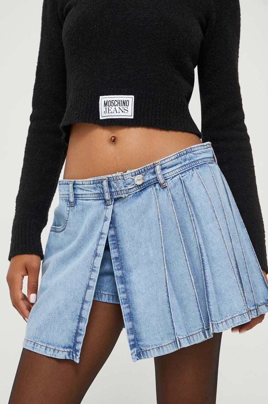 Moschino Jeans farmer szoknya mini harang alakú - Pepit.hu