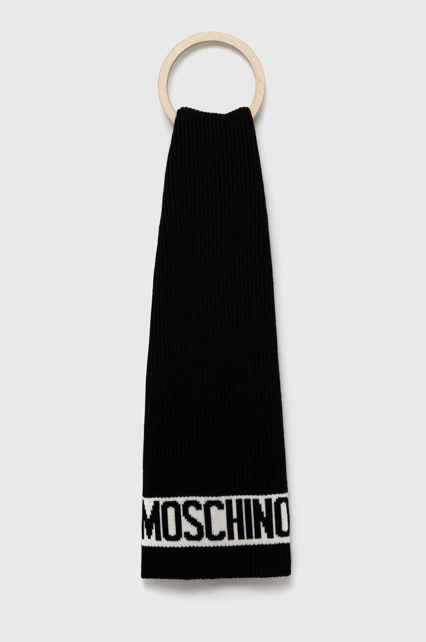 Moschino sál fekete férfi sima - Pepit.hu