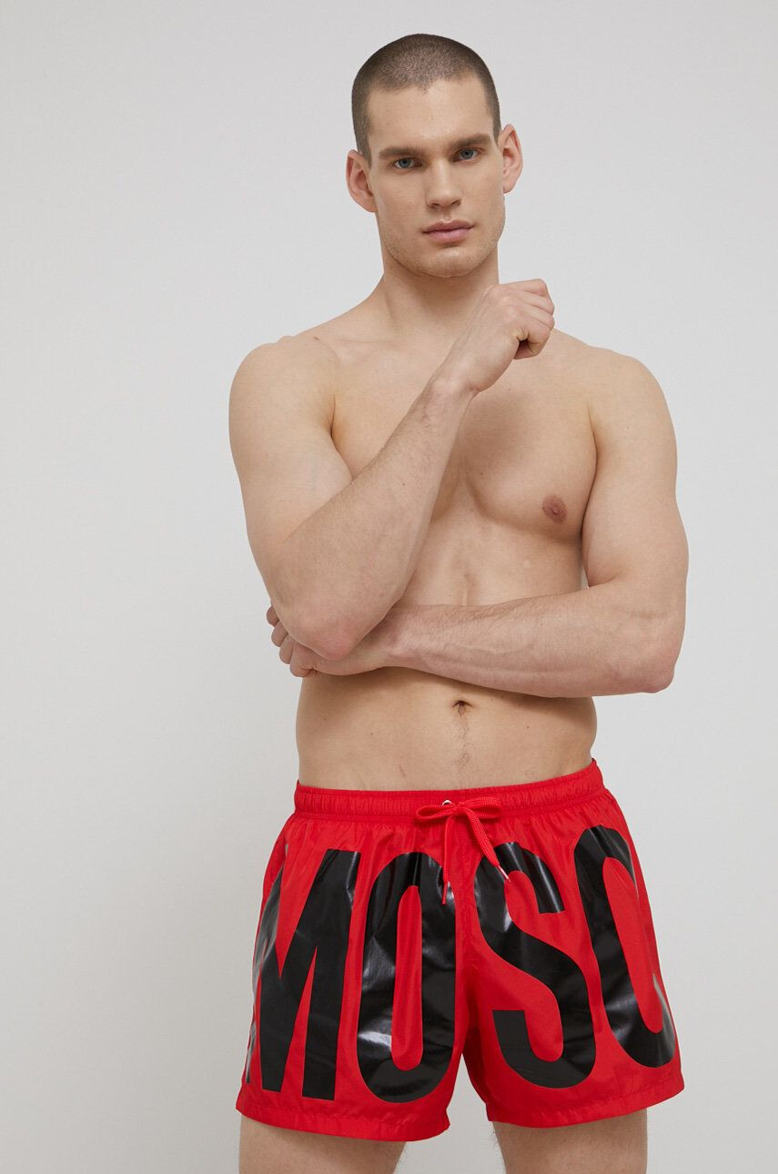 Moschino Underwear fürdőnadrág piros - Pepit.hu