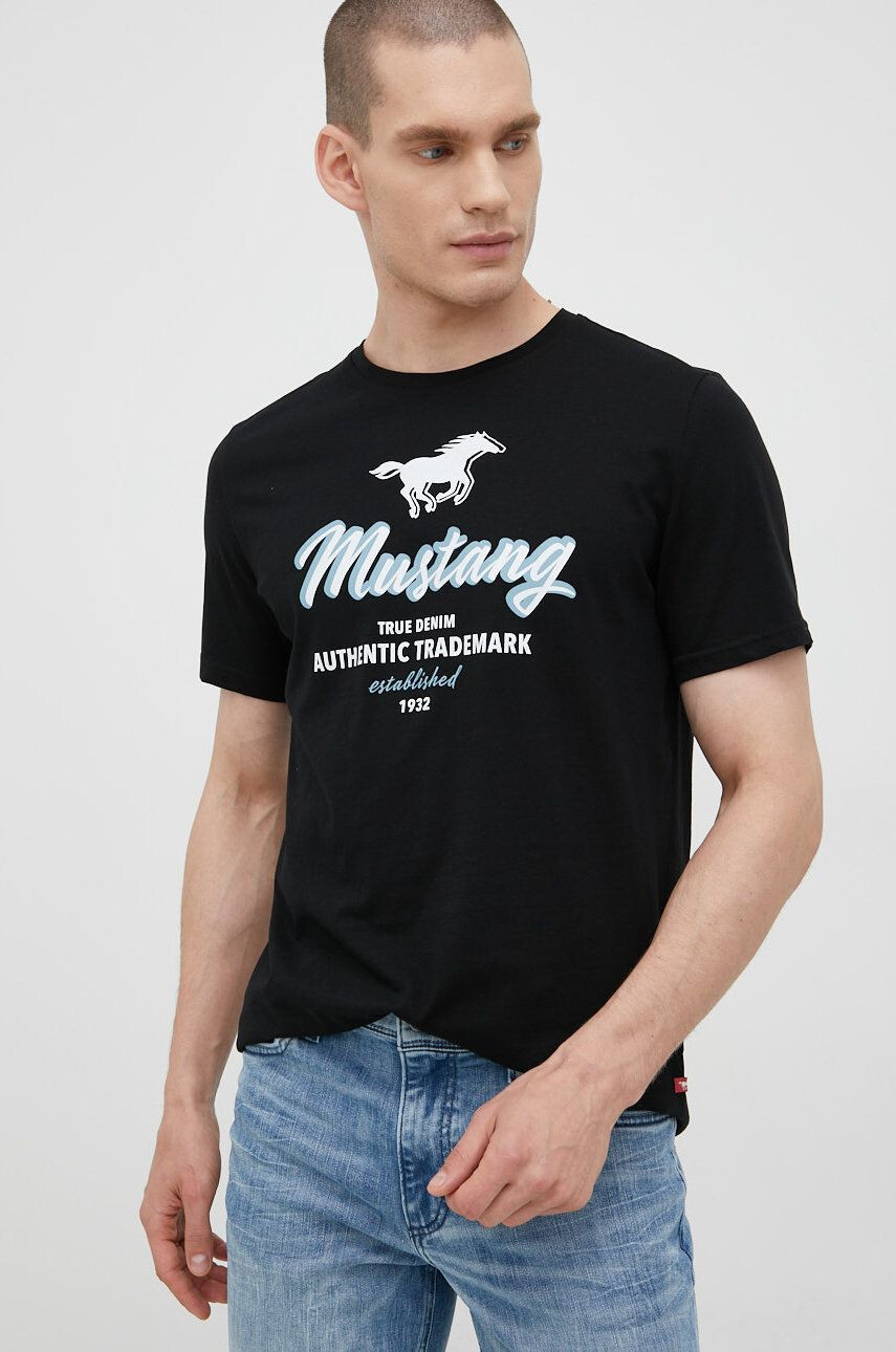 Mustang pamut póló - Pepit.hu