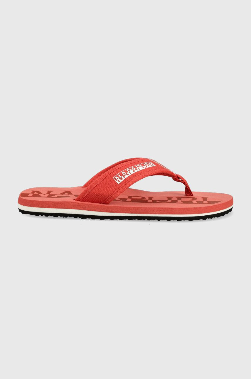 Napapijri flip-flop Elm piros férfi - Pepit.hu