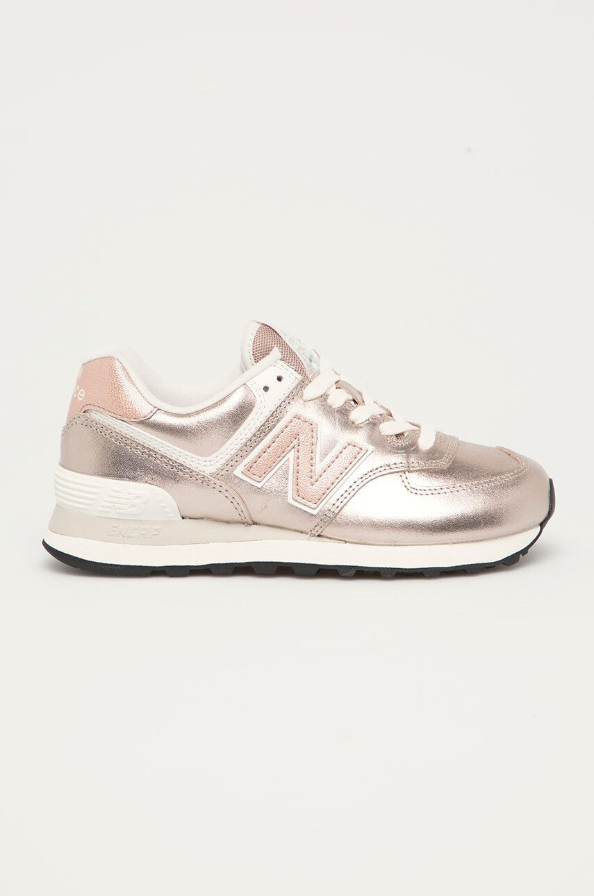 New Balance Bőr cipő WL574PM2 - Pepit.hu