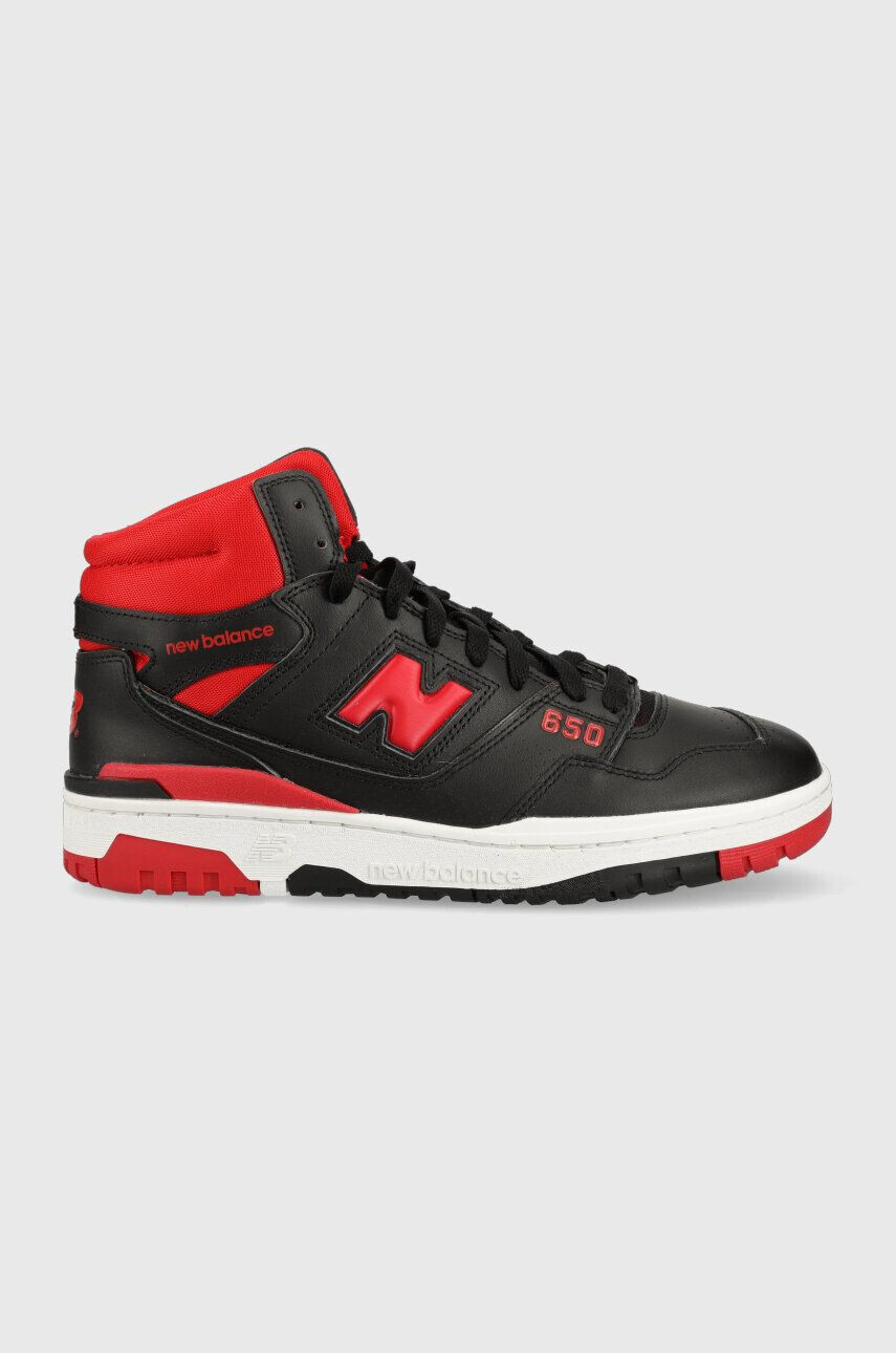 New Balance bőr sportcipő BB650RBR fekete - Pepit.hu