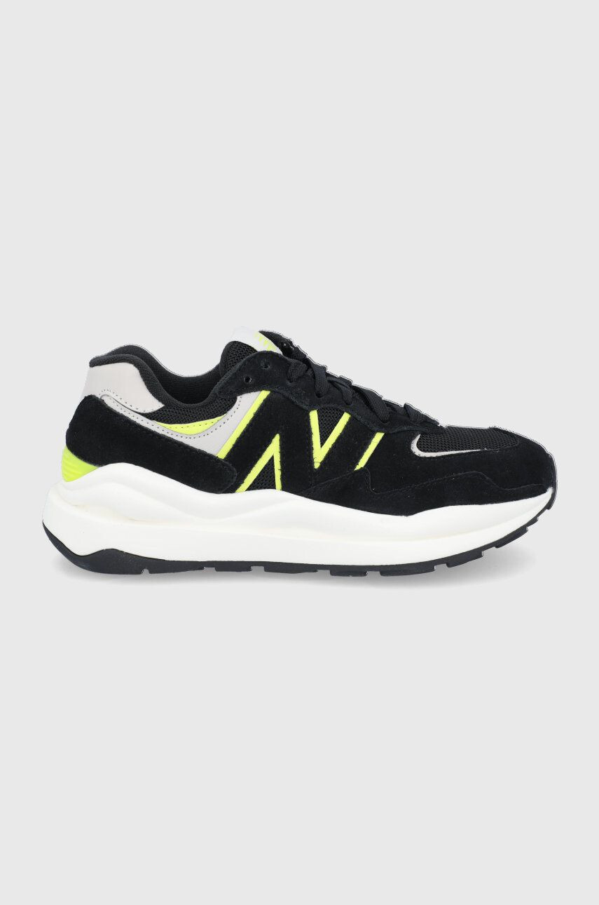 New Balance cipő W5740HL1 fekete lapos talpú - Pepit.hu