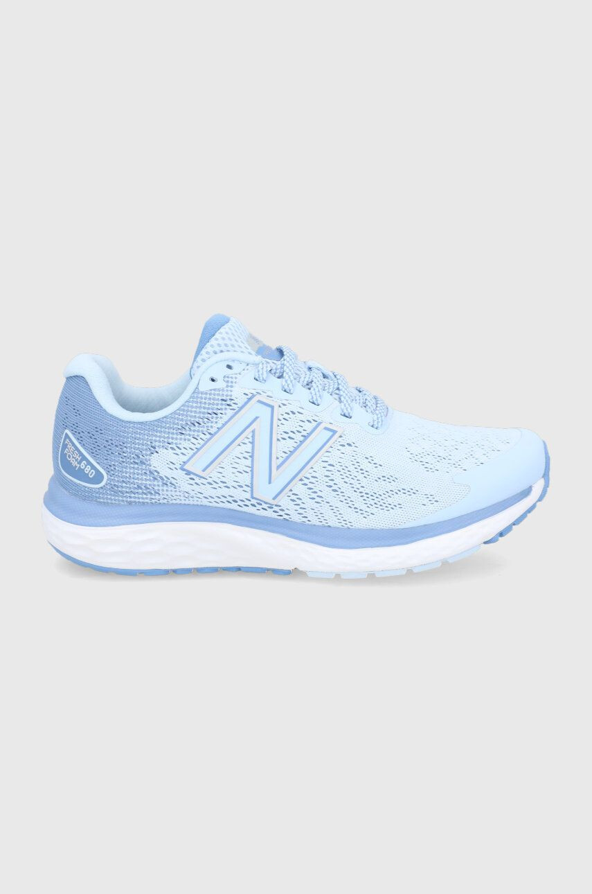 New Balance cipő W680LB7 kék lapos talpú - Pepit.hu