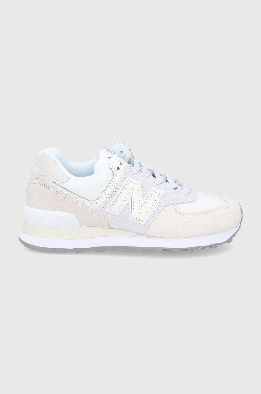 New Balance cipő krémszínű lapos talpú - Pepit.hu