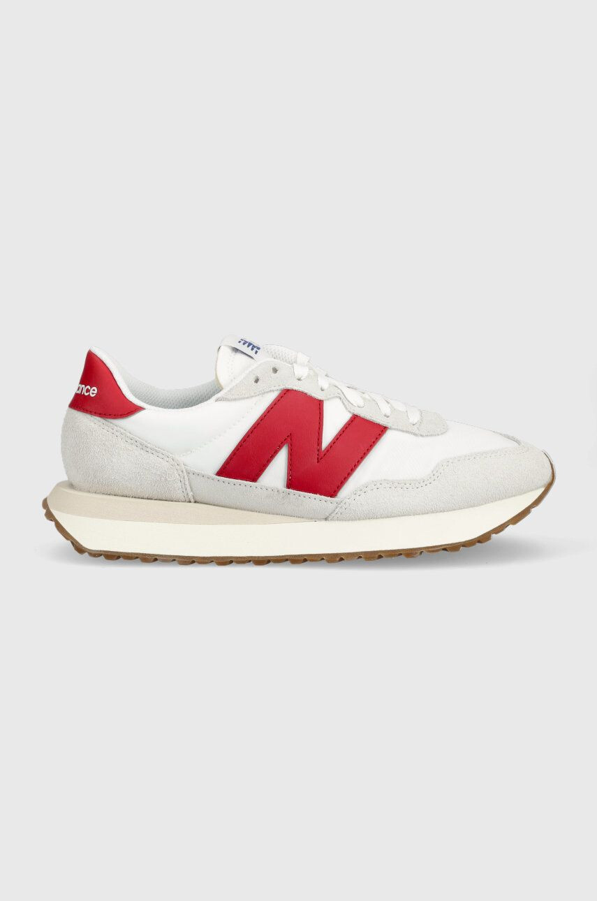 New Balance sportcipő Ms237rg fehér - Pepit.hu