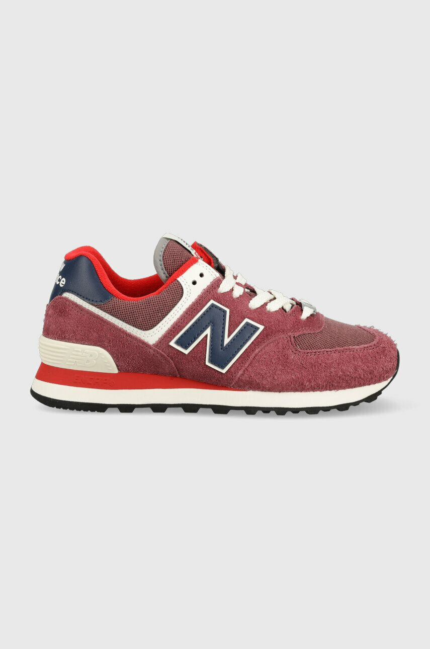 New Balance sportcipő U574RX2 bordó - Pepit.hu