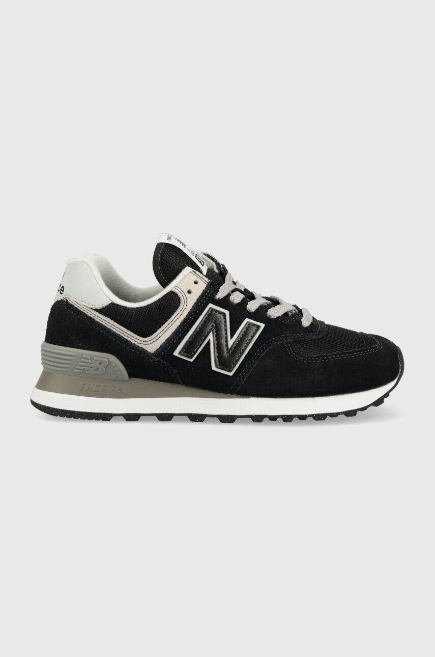 New Balance sportcipő WL574EVB fekete - Pepit.hu