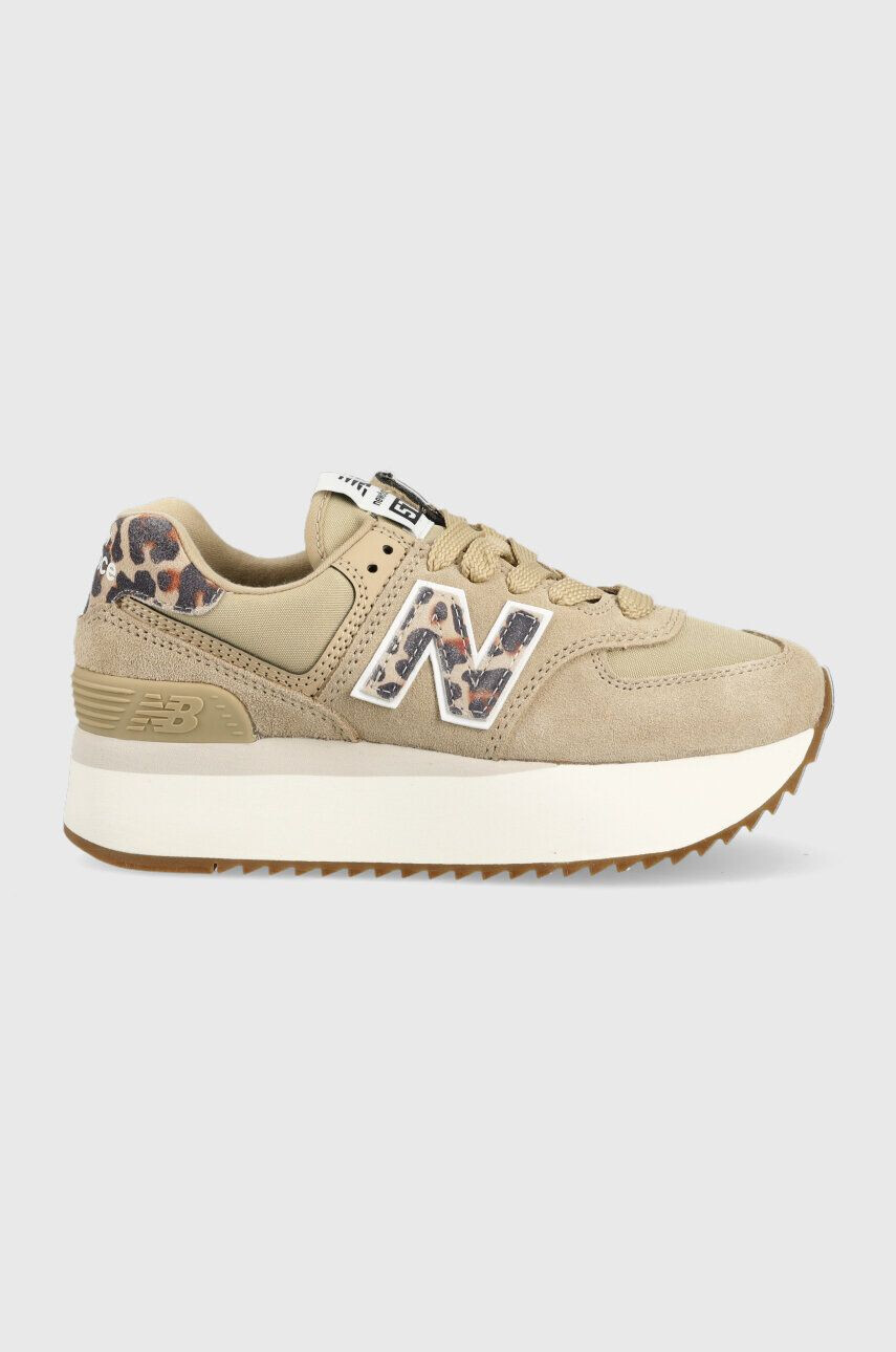 New Balance sportcipő WL574ZDC bézs - Pepit.hu