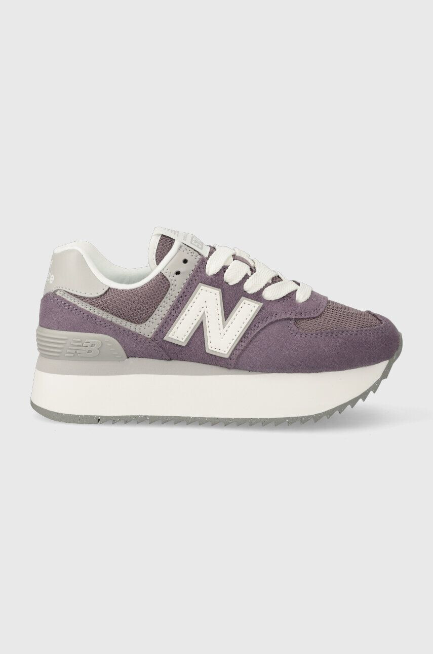 New Balance sportcipő WL574ZSP lila - Pepit.hu