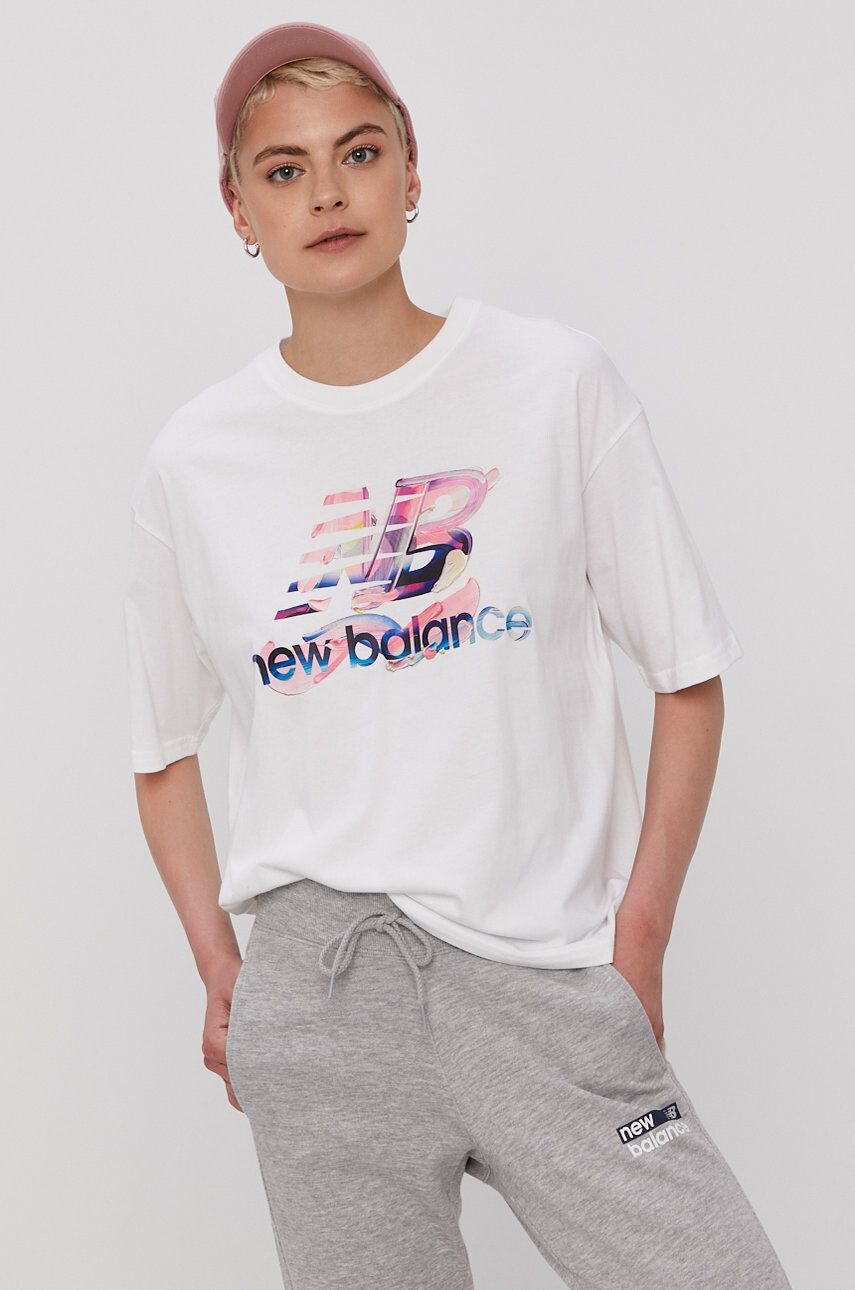 New Balance t-shirt WT03816WT - Pepit.hu