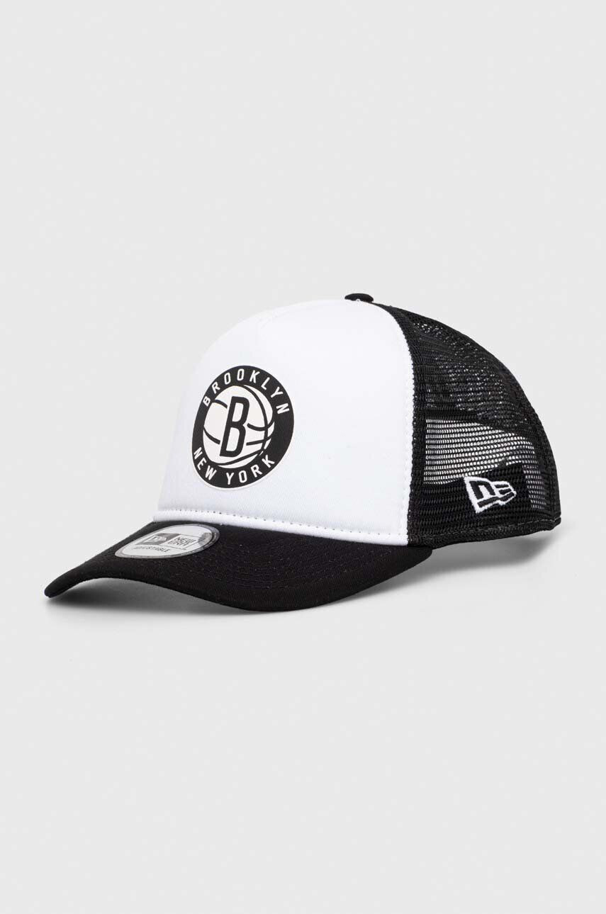 New Era baseball sapka fehér nyomott mintás BROOKLYN NETS - Pepit.hu