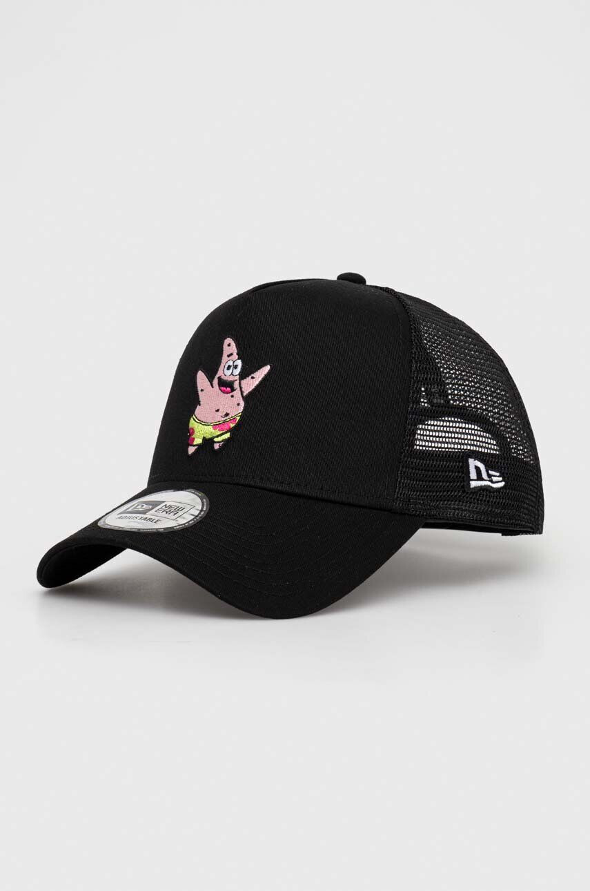 New Era baseball sapka fekete nyomott mintás PATRICK STAR - Pepit.hu