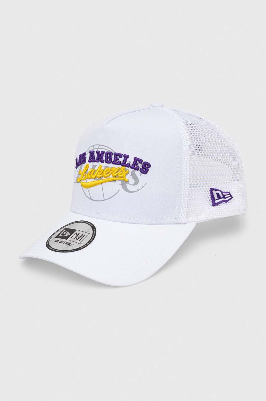 New Era baseball sapka fehér nyomott mintás LOS ANGELES LAKERS - Pepit.hu