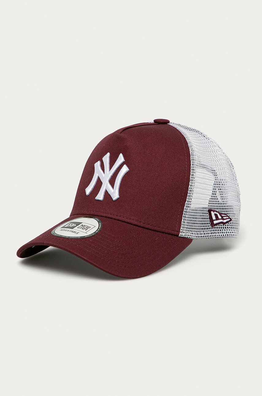 New Era baseball sapka bordó nyomott mintás - Pepit.hu