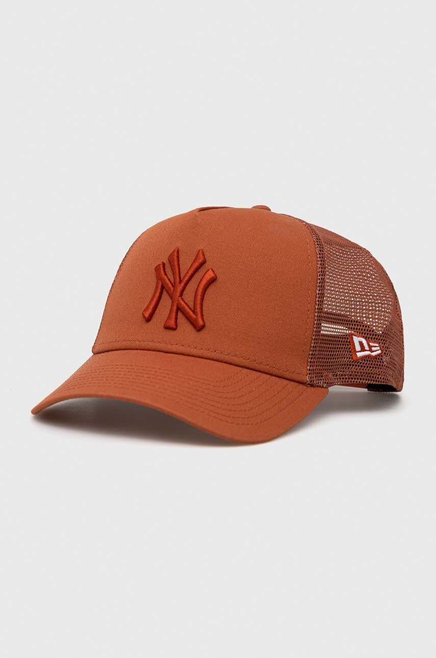 New Era baseball sapka narancssárga nyomott mintás NEW YORK YANKEES - Pepit.hu