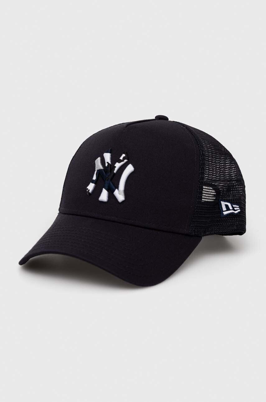 New Era baseball sapka sötétkék nyomott mintás NEW YORK YANKEES - Pepit.hu