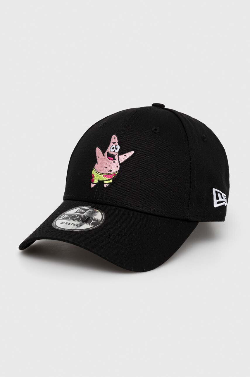 New Era pamut baseball sapka fekete nyomott mintás PATRICK STAR - Pepit.hu