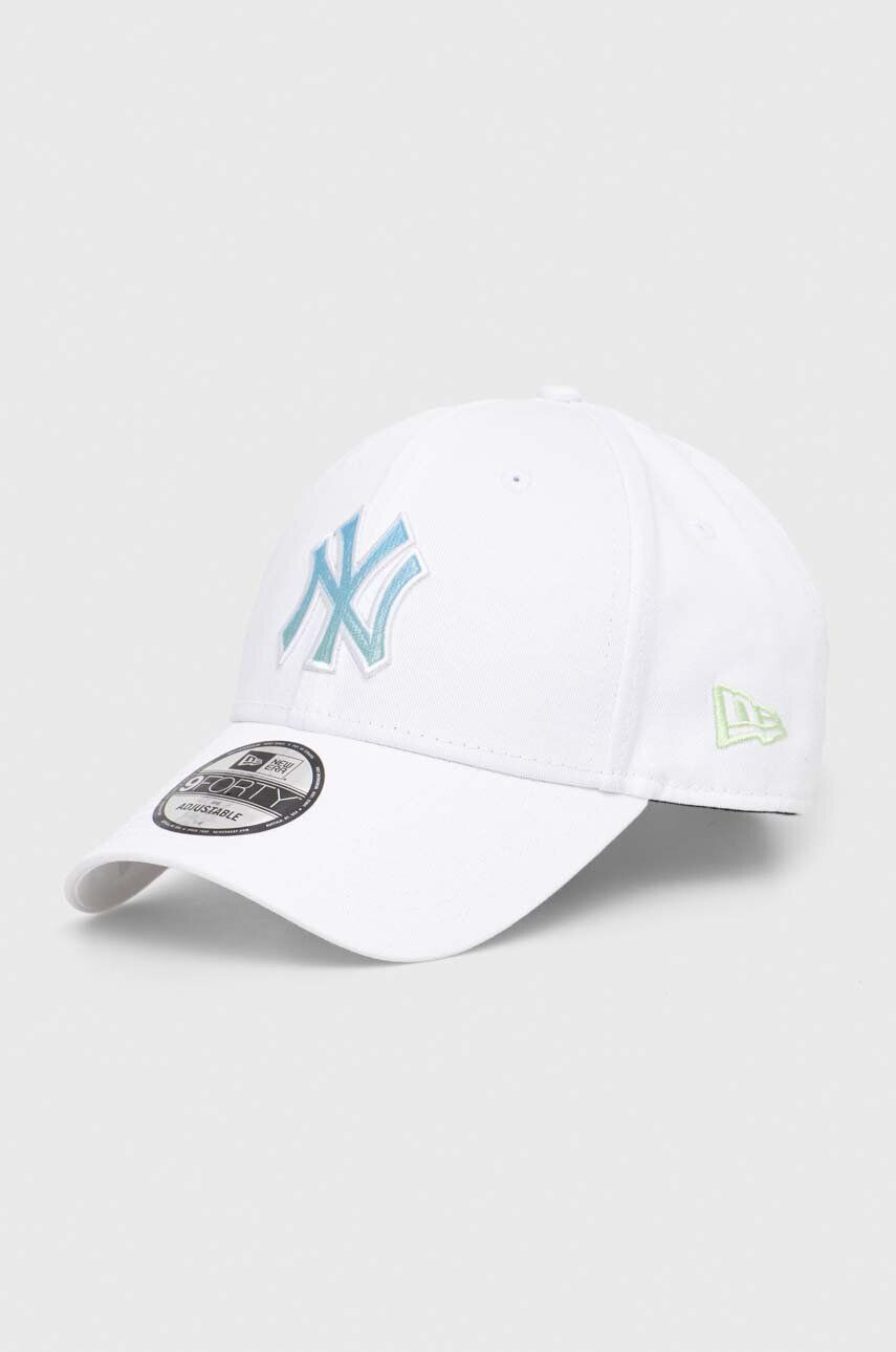 New Era pamut baseball sapka fehér nyomott mintás NEW YORK YANKEES - Pepit.hu