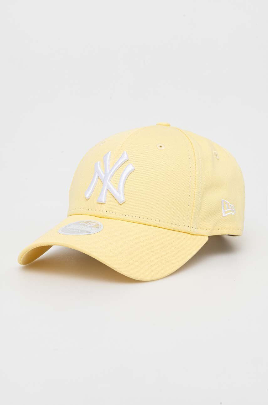 New Era pamut baseball sapka sárga nyomott mintás NEW YORK YANKEES - Pepit.hu