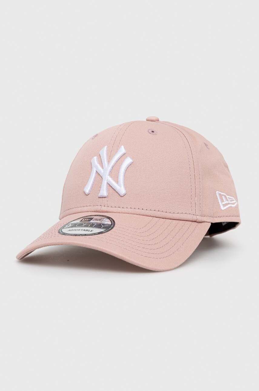 New Era pamut baseball sapka rózsaszín nyomott mintás NEW YORK YANKEES - Pepit.hu