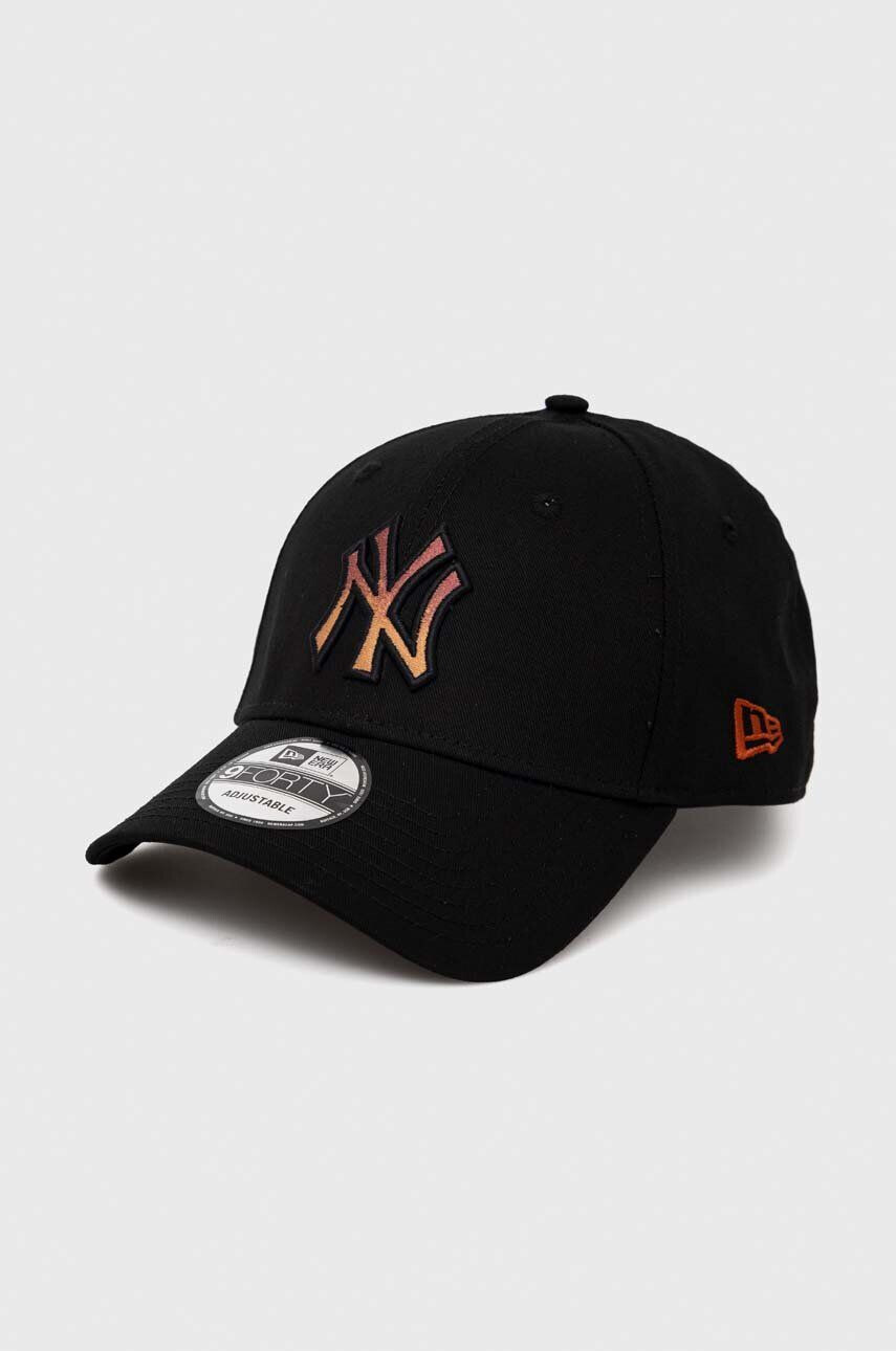 New Era pamut baseball sapka fekete mintás NEW YORK YANKEES - Pepit.hu