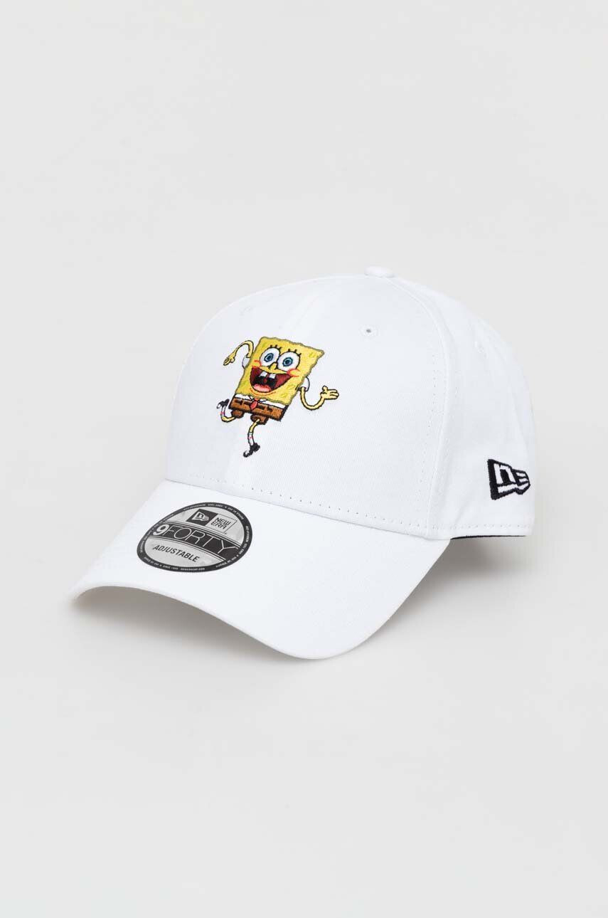 New Era pamut baseball sapka fehér nyomott mintás SPONGEBOB - Pepit.hu