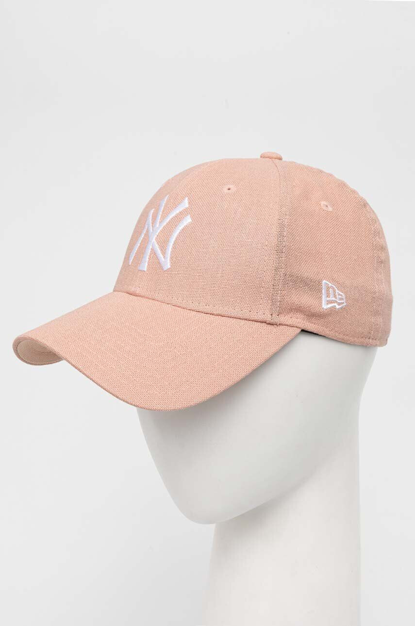 New Era vászonkeverék baseball sapka rózsaszín nyomott mintás NEW YORK YANKEES - Pepit.hu