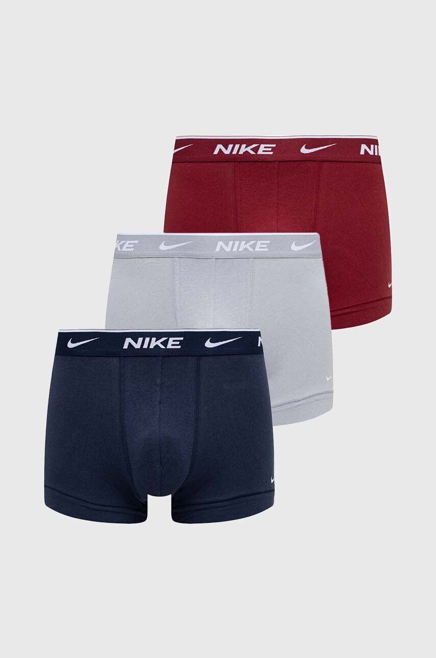 Nike boxeralsó 3 db bordó férfi - Pepit.hu